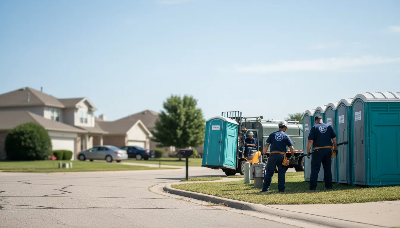 Porta Potty Rental in Flowood, MS near me